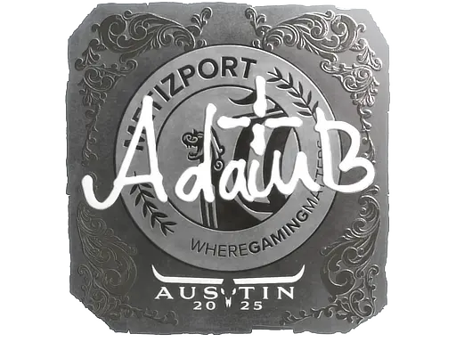 Sticker | adamb (Foil) | Austin 2025