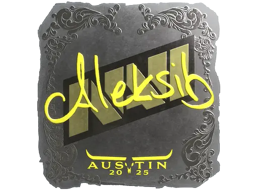 Sticker | Aleksib (Foil) | Austin 2025