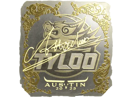 Sticker | Attacker (Gold) | Austin 2025