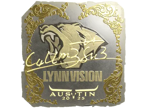 Sticker | C4LLM3SU3 (Gold) | Austin 2025