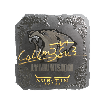 Sticker | C4LLM3SU3 (Foil) | Austin 2025