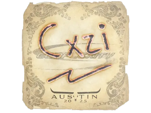 Sticker | Cxzi | Austin 2025