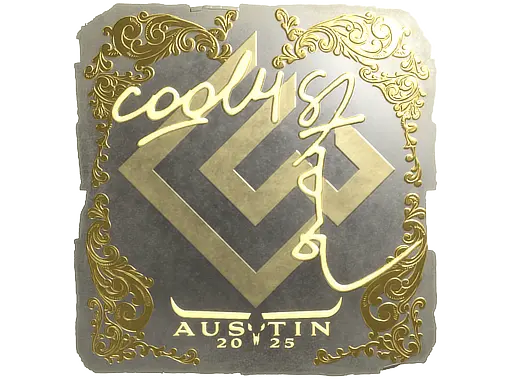 Sticker | cool4st (Gold) | Austin 2025
