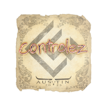 Sticker | controlez | Austin 2025