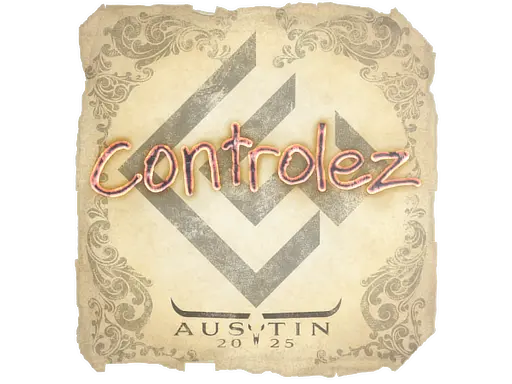 Sticker | controlez | Austin 2025