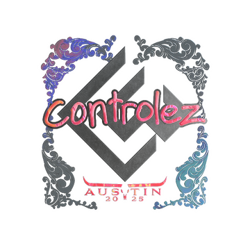 Sticker | controlez (Holo) | Austin 2025