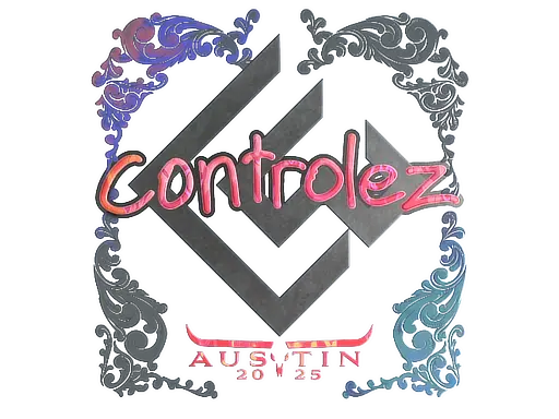 Sticker | controlez (Holo) | Austin 2025