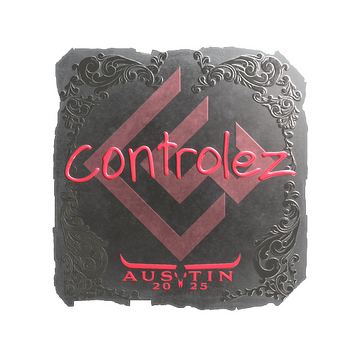 Sticker | controlez (Foil) | Austin 2025