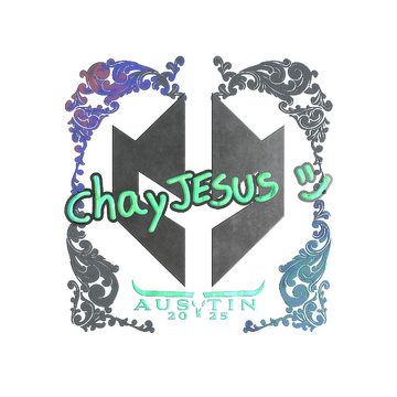 Sticker | chayJESUS (Holo) | Austin 2025