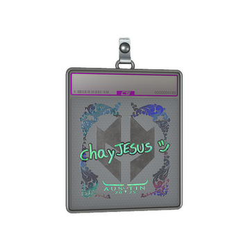 Sticker Slab | chayJESUS (Holo) | Austin 2025