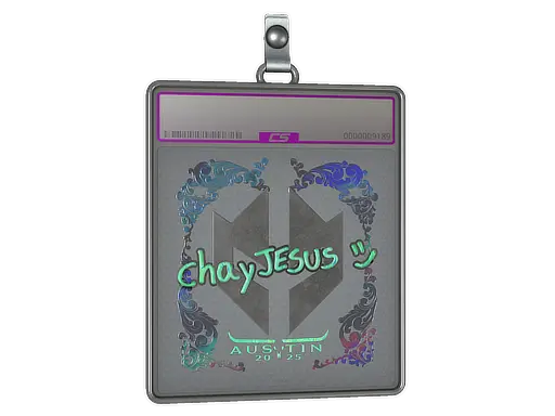 Sticker Slab | chayJESUS (Holo) | Austin 2025