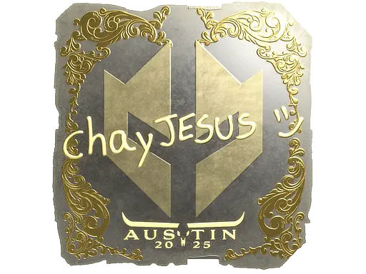 Sticker | chayJESUS (Gold) | Austin 2025