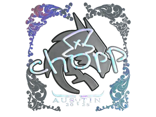 Sticker | chopper (Holo) | Austin 2025