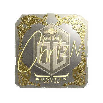 Sticker | Chr1zN (Gold) | Austin 2025