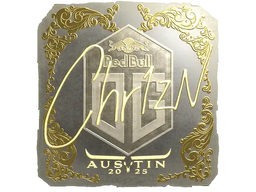 Sticker | Chr1zN (Gold) | Austin 2025
