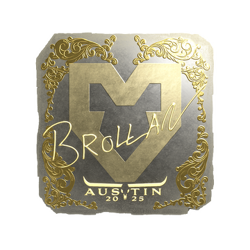 Sticker | Brollan (Gold) | Austin 2025