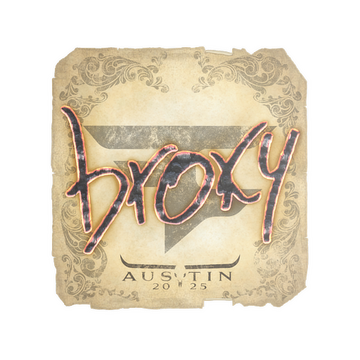 Sticker | broky | Austin 2025