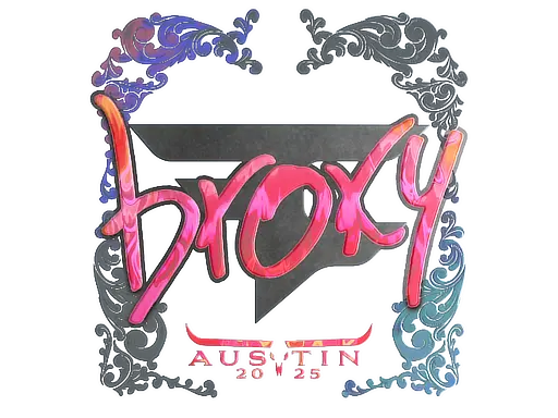 Sticker | broky (Holo) | Austin 2025