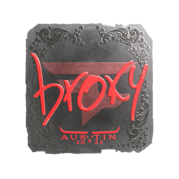 Sticker | broky (Foil) | Austin 2025