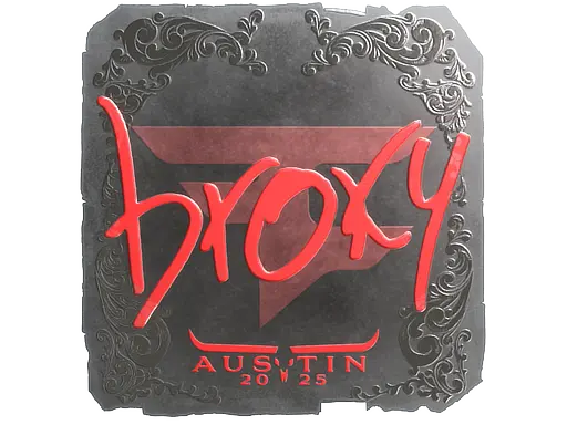 Sticker | broky (Foil) | Austin 2025