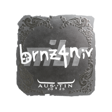 Sticker | brnz4n (Foil) | Austin 2025