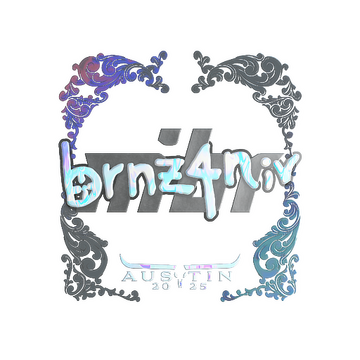 Sticker | brnz4n (Holo) | Austin 2025