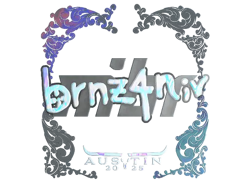 Sticker | brnz4n (Holo) | Austin 2025