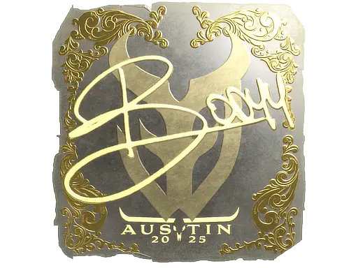 Sticker | bodyy (Gold) | Austin 2025