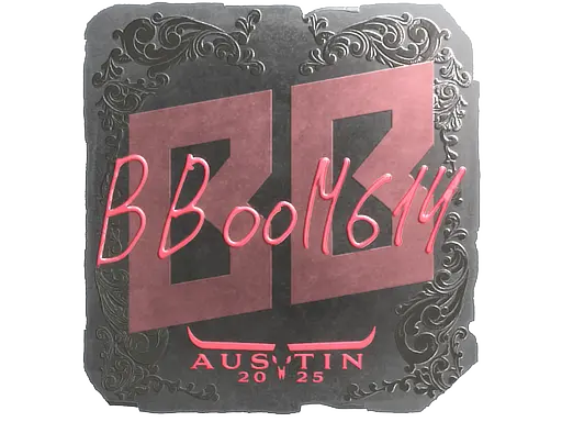 Sticker | Boombl4 (Foil) | Austin 2025