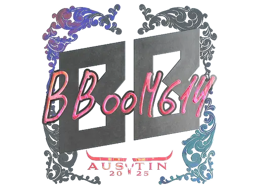 Sticker | Boombl4 (Holo) | Austin 2025