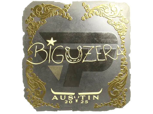 Sticker | biguzera (Gold) | Austin 2025