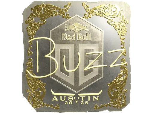 Sticker | Buzz (Gold) | Austin 2025