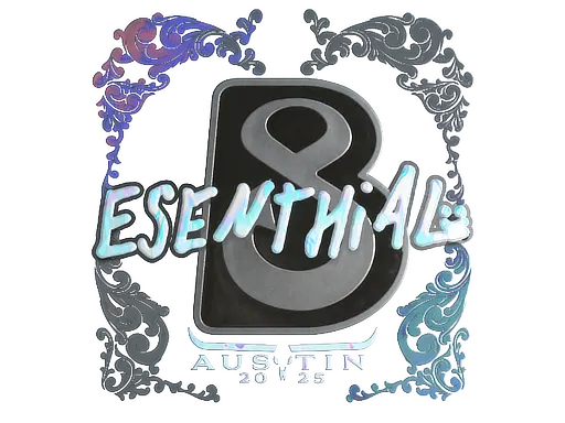 Sticker | esenthial (Holo) | Austin 2025