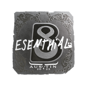 Sticker | esenthial (Foil) | Austin 2025