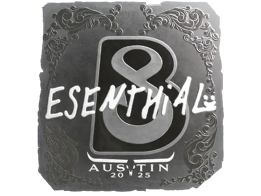 Sticker | esenthial (Foil) | Austin 2025