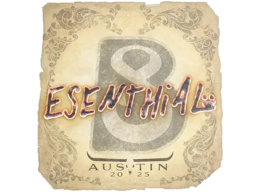 Sticker | esenthial | Austin 2025