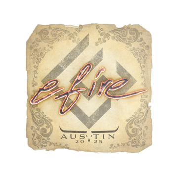 Sticker | efire | Austin 2025