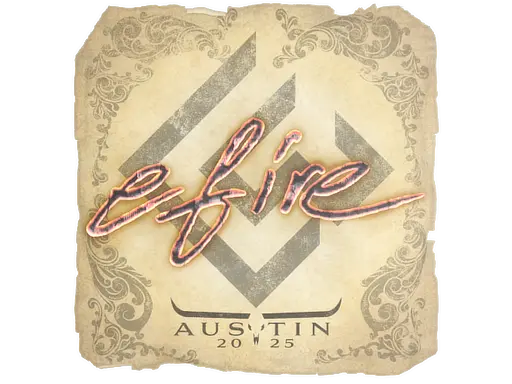 Sticker | efire | Austin 2025