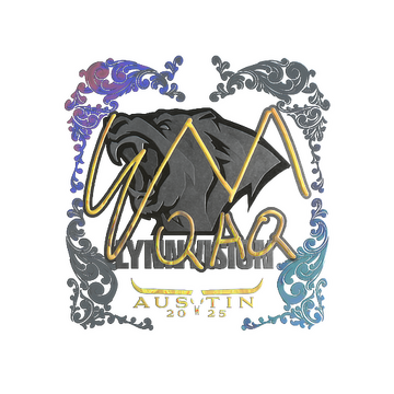 Sticker | EmiliaQAQ (Holo) | Austin 2025