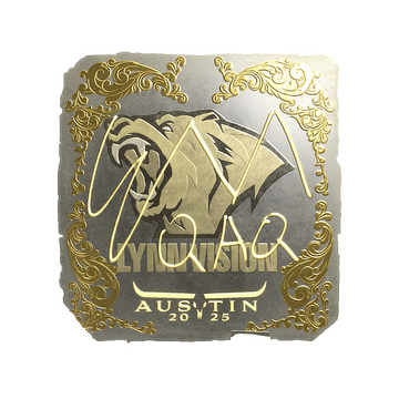 Sticker | EmiliaQAQ (Gold) | Austin 2025
