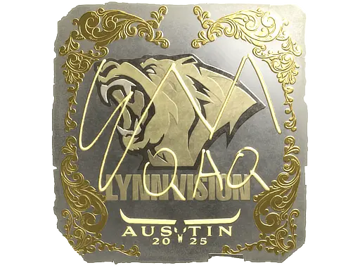 Sticker | EmiliaQAQ (Gold) | Austin 2025
