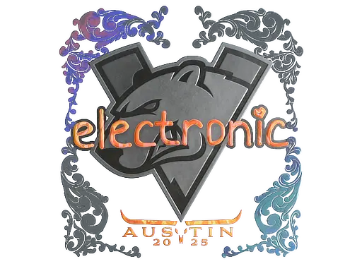 Sticker | electronic (Holo) | Austin 2025