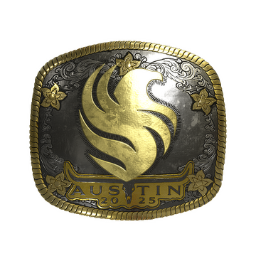 Sticker | Falcons (Gold) | Austin 2025