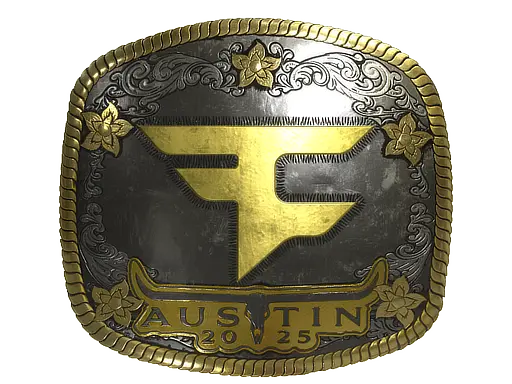 Sticker | FaZe Clan (Gold) | Austin 2025