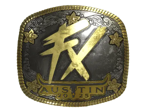 Sticker | Fluxo (Gold) | Austin 2025