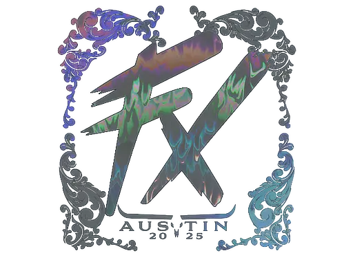 Sticker | Fluxo (Holo) | Austin 2025