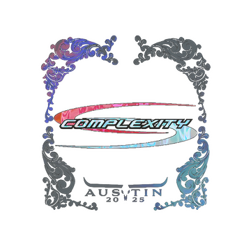Sticker | Complexity Gaming (Holo) | Austin 2025