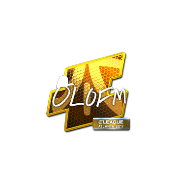 Sticker | olofmeister (Foil) | Atlanta 2017