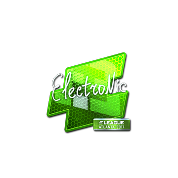 Sticker | electronic (Foil) | Atlanta 2017