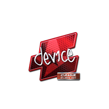 Sticker | device (Foil) | Atlanta 2017